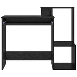 Desk with Drawer Black Oak 106 x 41 x 88.5 cm Engineered Wood 869467