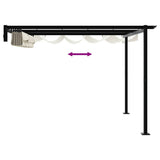 Gazebo 300 x 300 x 200 cm Cream Polyester 4003971