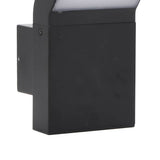Outdoor LED Wall Lights 2pcs Black Die-cast Aluminium 4006269