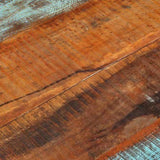 Table Top Multicolour Solid reclaimed wood 70x90 cm Durable 286061