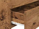Bedside Cabinets 2 pcs with 2 Drawers Old Wood 40x36.5x62 cm 858647