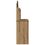Dressing Table with Mirror Artisan Oak 96x39x142 cm 857012