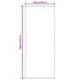 Curtains 2 pcs Cream 140 x 260 cm Velvet 4107187