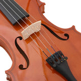 Violin Full Set with Bow and Chin Rest Dark Wood 4/4 70142