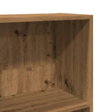 Bookcase Artisian Oak 80x30x114 cm Engineered Wood 857939