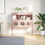 Sideboard Pink 100.5x39x107 cm Cold-rolled Steel 853417