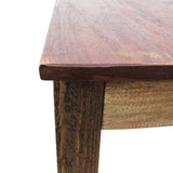 Dining Table Mixed Recycled Wood 82x80x76 cm 244495