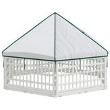 6 Panel Dog Playpen White 179 x 151 x 114 cm Plastic 42027224