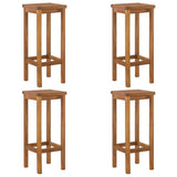 Garden Bar Set Brown Solid Acacia wood Medium Footrest 3115997