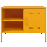 TV Cabinet Mustard Yellow 68x39x50.5 cm Steel 843000