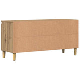 TV Cabinet Artisan Oak 102x35x50 cm Engineered Wood 856429