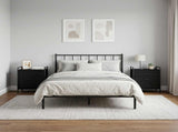 Bedside Cabinet 2 pcs Black Oak 48 x 36.5 x 60 cm 8013531