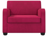 Armchair Wine Red Velvet 42043417