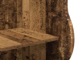 Corner Shelf Old Wood 34 x 33 x 102 cm Engineered Wood 899943