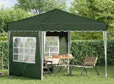 Pop-up Party Tent 195 x 195 x 245 cm Green Oxford Fabric 42019728