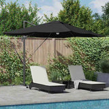 Umbrella Black 351 x 250 x 253 cm Polyester and Aluminium 42003363