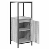 Bathroom Cabinet with Shelves Grey Sonoma 36x35x95 cm 861915