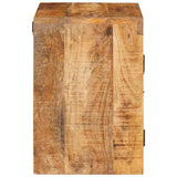 Bedside Table Brown 35 x 33 x 48 cm Solid Mango Wood 4016724