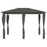 Gazebo with Post Covers 3x4x2.6 m Anthracite 160 g/m 313613