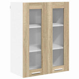 Hanging Cabinet Sonoma Oak 60 x 31 x 80 cm Engineered Wood 884316