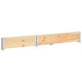 Pallet Collar 50x100 cm Solid Pine Wood 310052