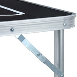 Folding Beer Pong Table with Cups and Balls 240 cm 3056793