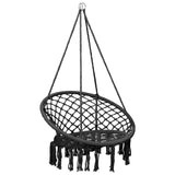 ZNTS Hammock Swing Chair 80 cm Anthracite 93156