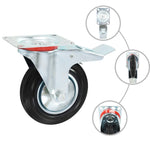 12 pcs Swivel Casters 160 mm 278027