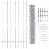 Fence and Post Silver 1.5 x 10 m Steel 3336291