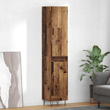 Highboard Old Wood 34.5 x 34 x 90 cm Engineered Wood 3402721