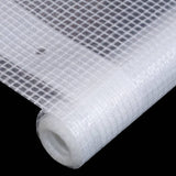 Leno Tarpaulins 2 pcs 260 g/m 4x4 m White 3082828