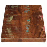 Table Top 80x40x3.8 cm Rectangular Solid Wood Reclaimed 371112