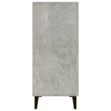Sideboard Concrete Grey 90x34x80 cm Engineered Wood 812505