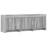 TV Cabinet 130 x 33 x 47 cm Grey Sonoma Engineered Wood 8011200