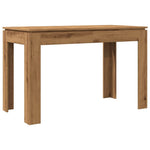 ZNTS Dining Table Artisan Oak 120x60x76 cm Engineered Wood 855903