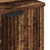 Bathroom Furniture Set 3 pcs Old Wood Engineered Wood and Metal 3393111