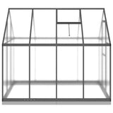 Greenhouse with Base Frame Anthracite 224x169x202 cm Aluminium 3266325