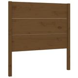 Headboard Honey Brown 81x4x100 cm Solid Wood Pine 818698