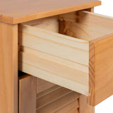 Bathroom Furniture Set VIGO 4 pcs Honey Brown Solid Pine Wood 3328545