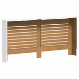 3051376 Radiator Covers 2 pcs White 172x19x81,5 cm MDF