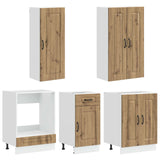 Kitchen Unit KALMAR 5 pcs Artisan Oak Engineered Wood 3438254