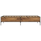 Bed Frame Old Wood 80 x 200 cm Engineered Wood 8009121
