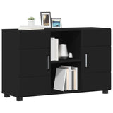 Sideboard FLORIN Black 88.5 x 30.5 x 55.5 cm Engineered Wood 880292