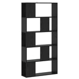 Bookcase Black oak 80.5 x 23.5 x 162.5 cm PB 8010956