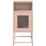 Bedside Cabinet Pink 36x39x78 cm Cold-rolled Steel 853411