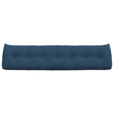 Back Pillow Blue 200 x 24 x 50 cm Fabric 42014594