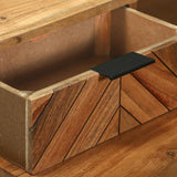 Computer Desk with Drawer with Storage Brown 110 x 50 x 87 cm 374113