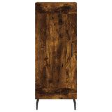 Highboard Smoked Oak 34.5x34x180 cm Engineered Wood 3200470