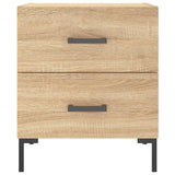 Bedside Cabinet Sonoma Oak 40x35x47.5 cm Engineered Wood 827314