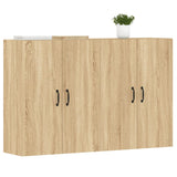 Wall Mounted Cabinets 2 pcs Sonoma Oak Engineered Wood 3197883